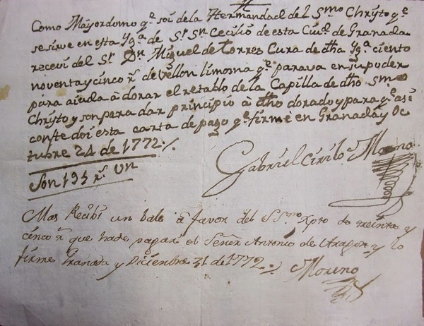Mayordomía (1777)