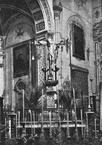 Altar al Stmo Cristo de los Favores (1929)