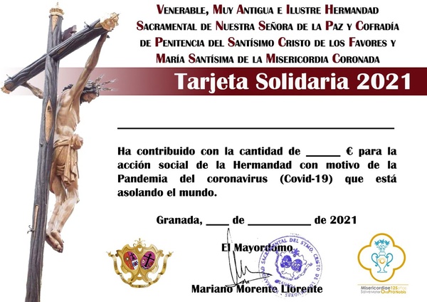 Tarjeta de Sitio Solidaria (2021)