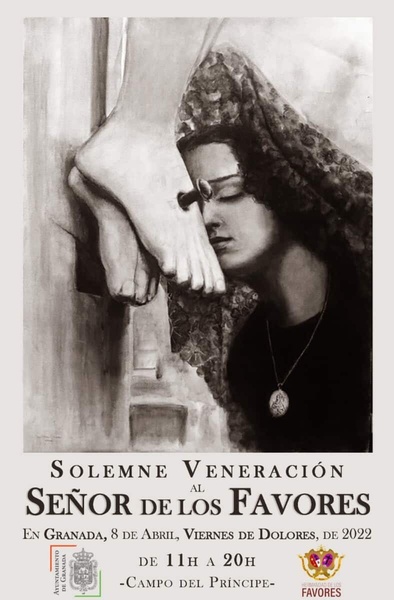 Cartel Solemne Veneración Señor de los Favores (2022)